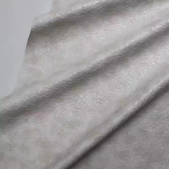 Embossing Garment Artificial Faux Leather PU Leather Super Soft Skin Synthetic Leather For Skirt Dress Pants Jackets