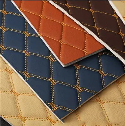 PVC kožené podlahové rohože pre autá